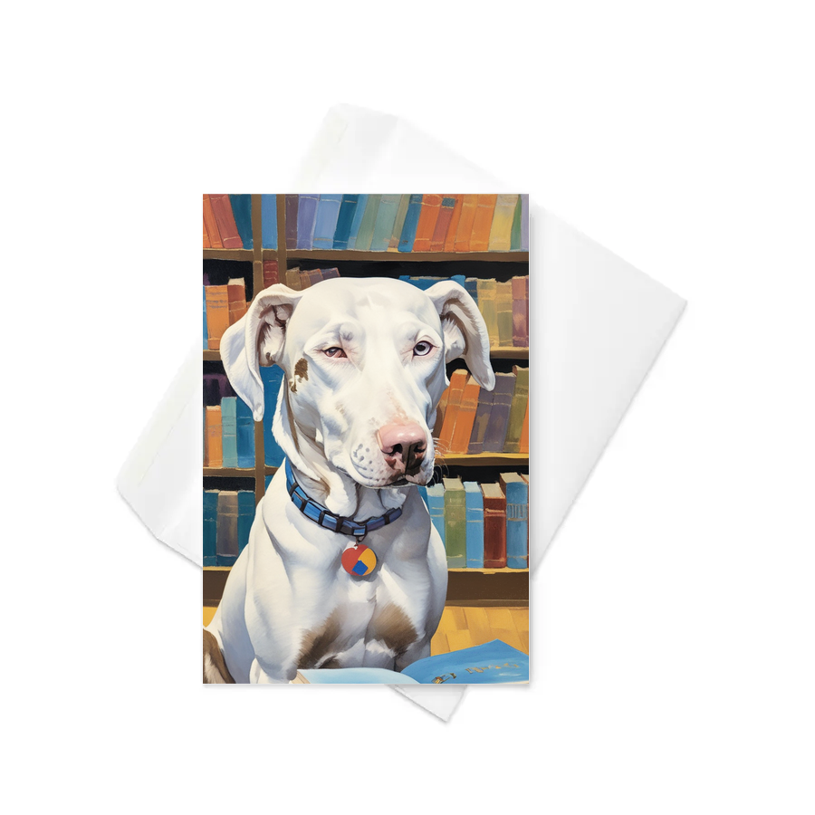 PugMug Custom Penny Greeting Card