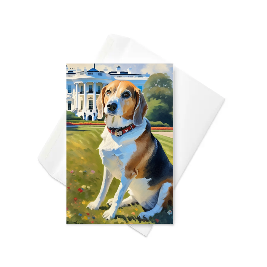 PugMug Custom Munchkin Greeting Card