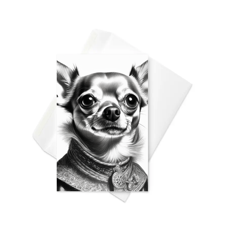 PugMug Custom Chihuahua Greeting Card
