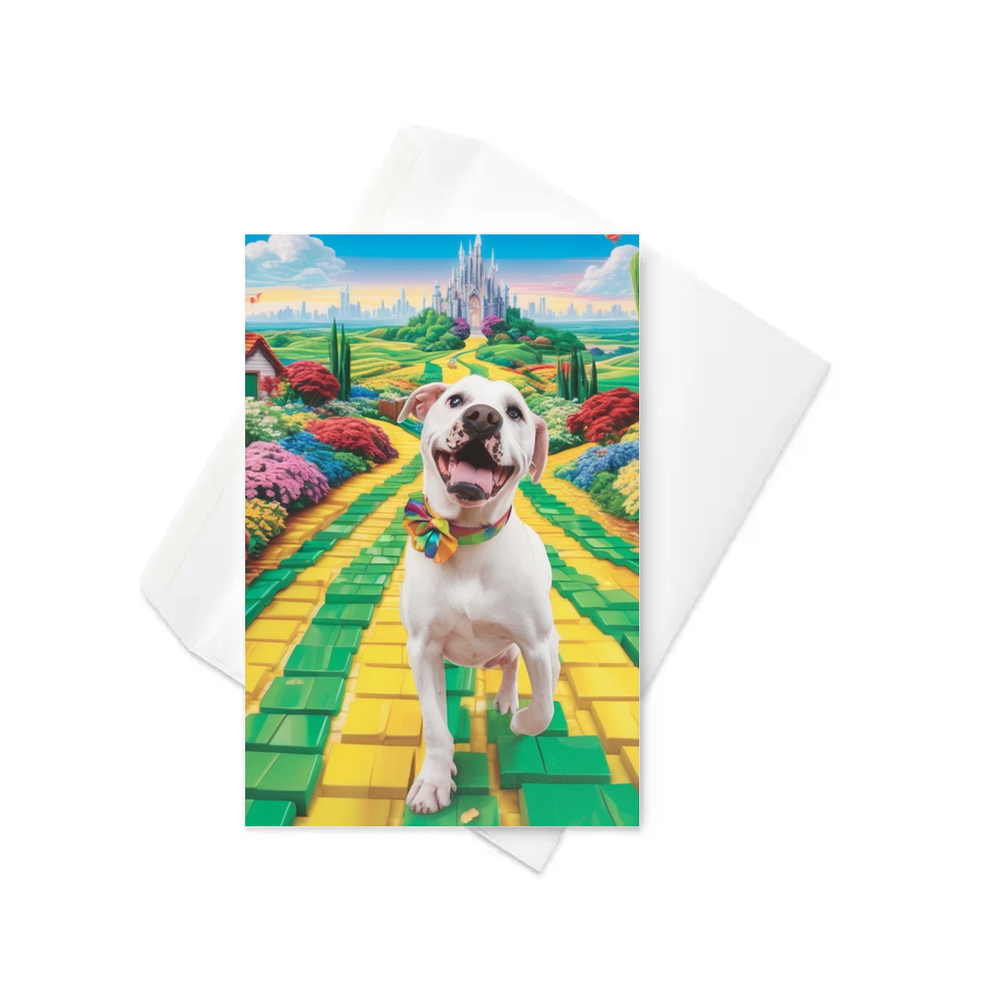 PugMug Custom Melody Greeting Card