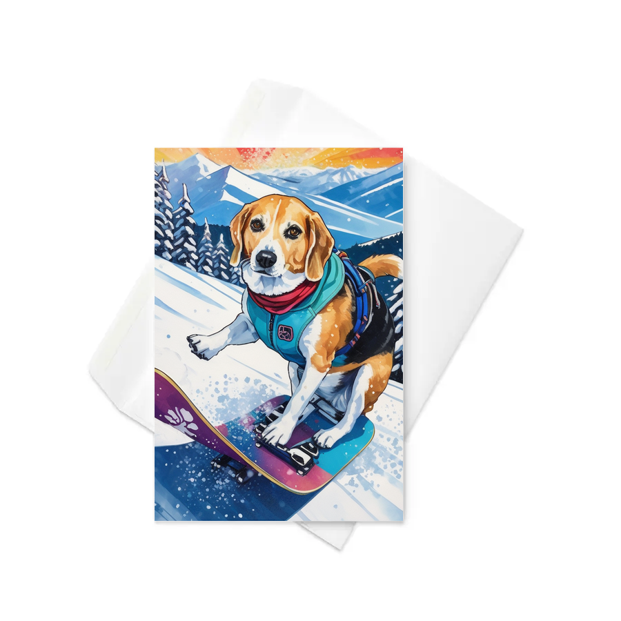 PugMug Custom Munchkin Greeting Card