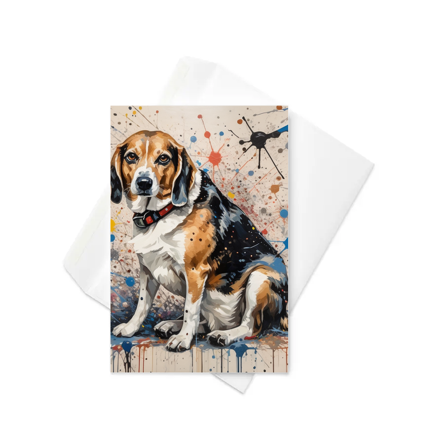 PugMug Custom Munchkin Greeting Card