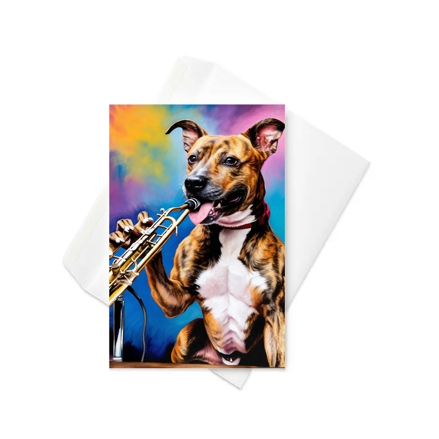 PugMug Custom Tony Hawk Greeting Card