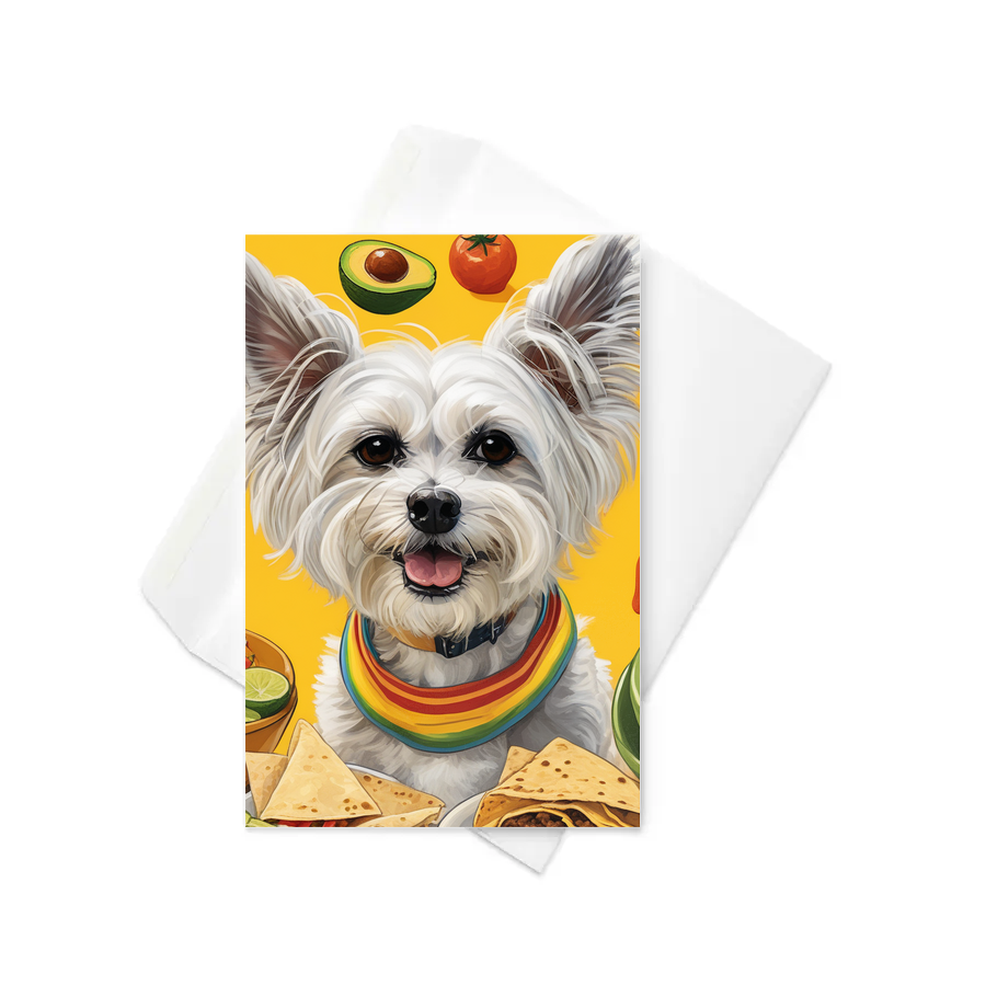 PugMug Custom Leo Greeting Card
