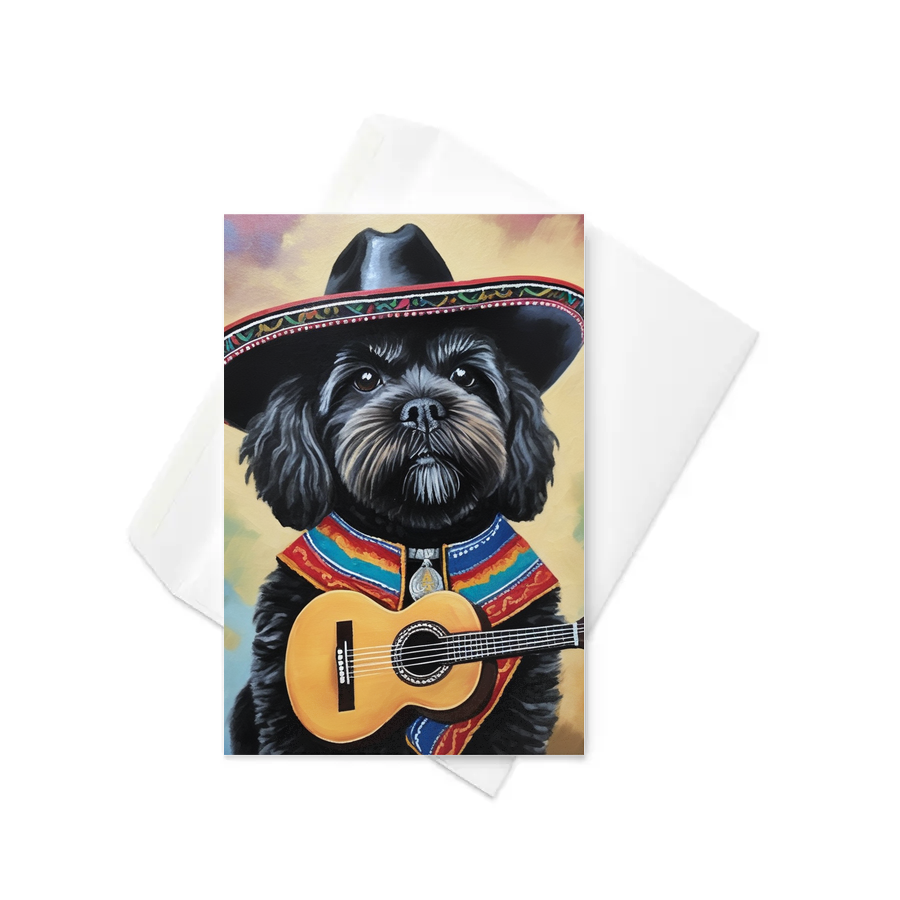 PugMug Custom Lily Greeting Card