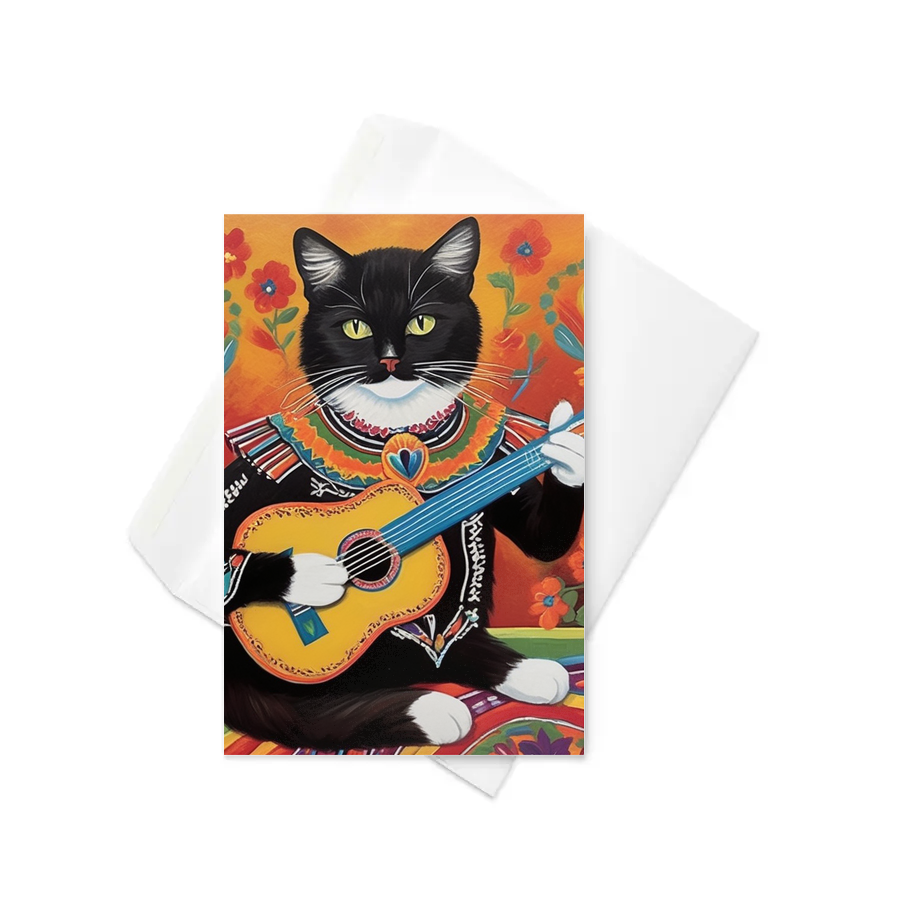 PugMug Custom Peerie Greeting Card