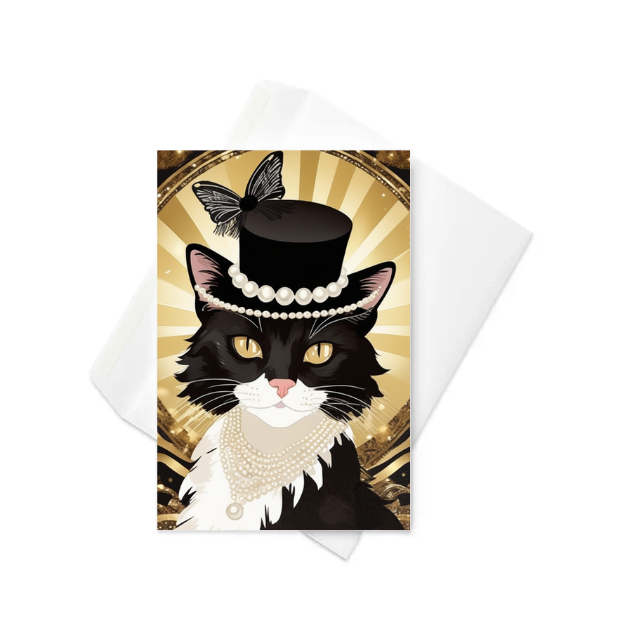 PugMug Custom Peerie Greeting Card