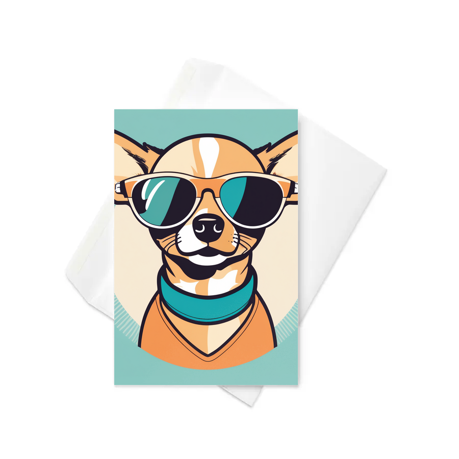 PugMug Custom Chihuahua Greeting Card