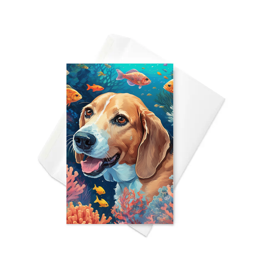 PugMug Custom Munchkin Greeting Card