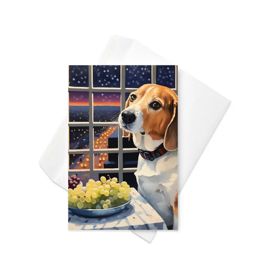 PugMug Custom Munchkin Greeting Card