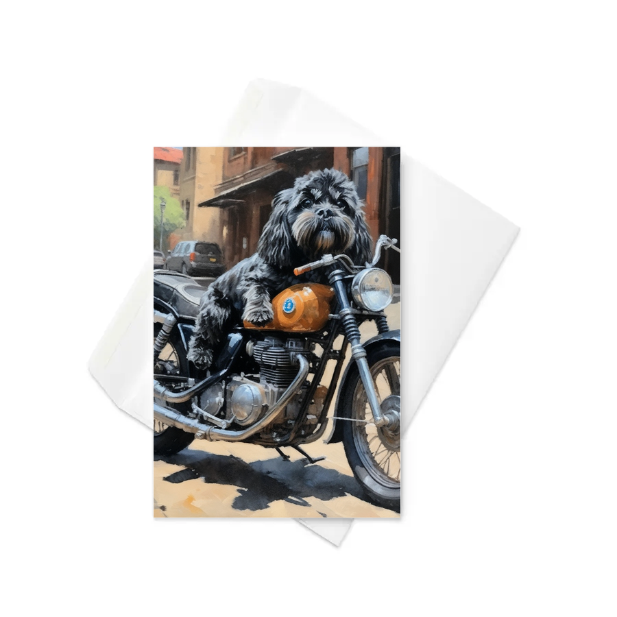 PugMug Custom Lily Greeting Card