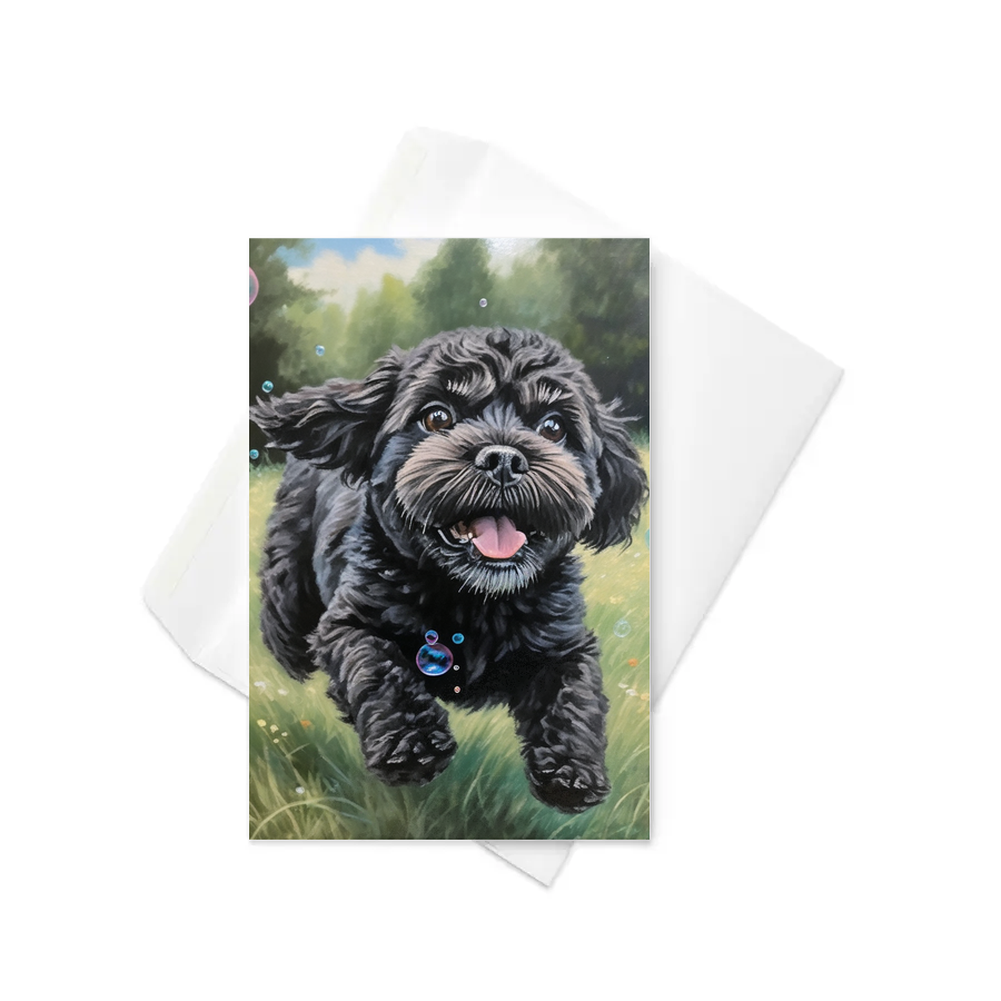 PugMug Custom Lily Greeting Card