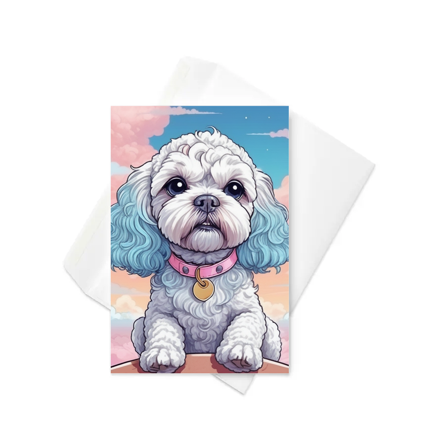 PugMug Custom Lily Greeting Card