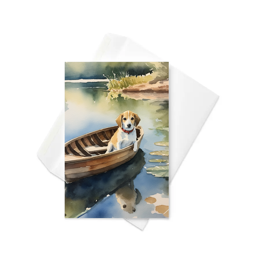 PugMug Custom Munchkin Greeting Card