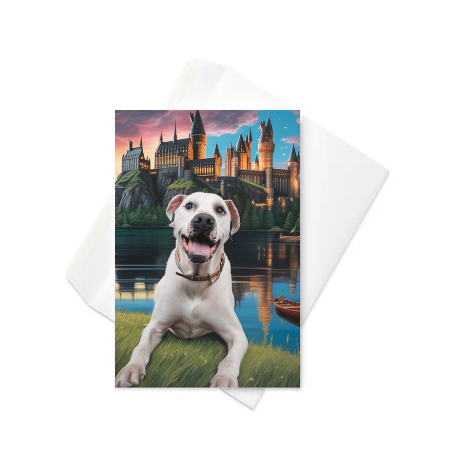 PugMug Custom Melody Greeting Card