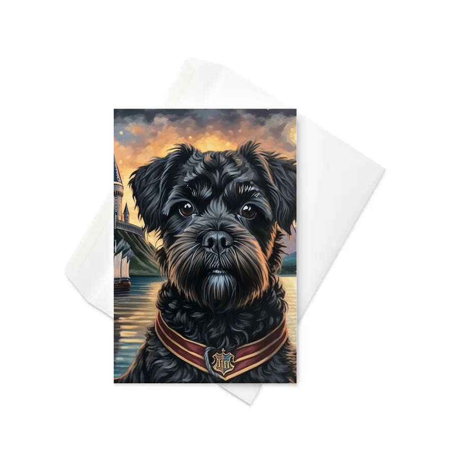 PugMug Custom Lily Greeting Card