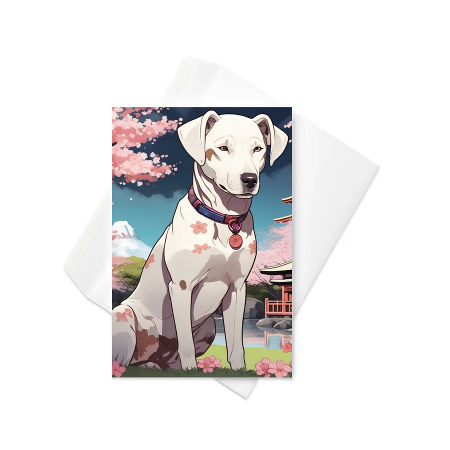 PugMug Custom Penny Greeting Card