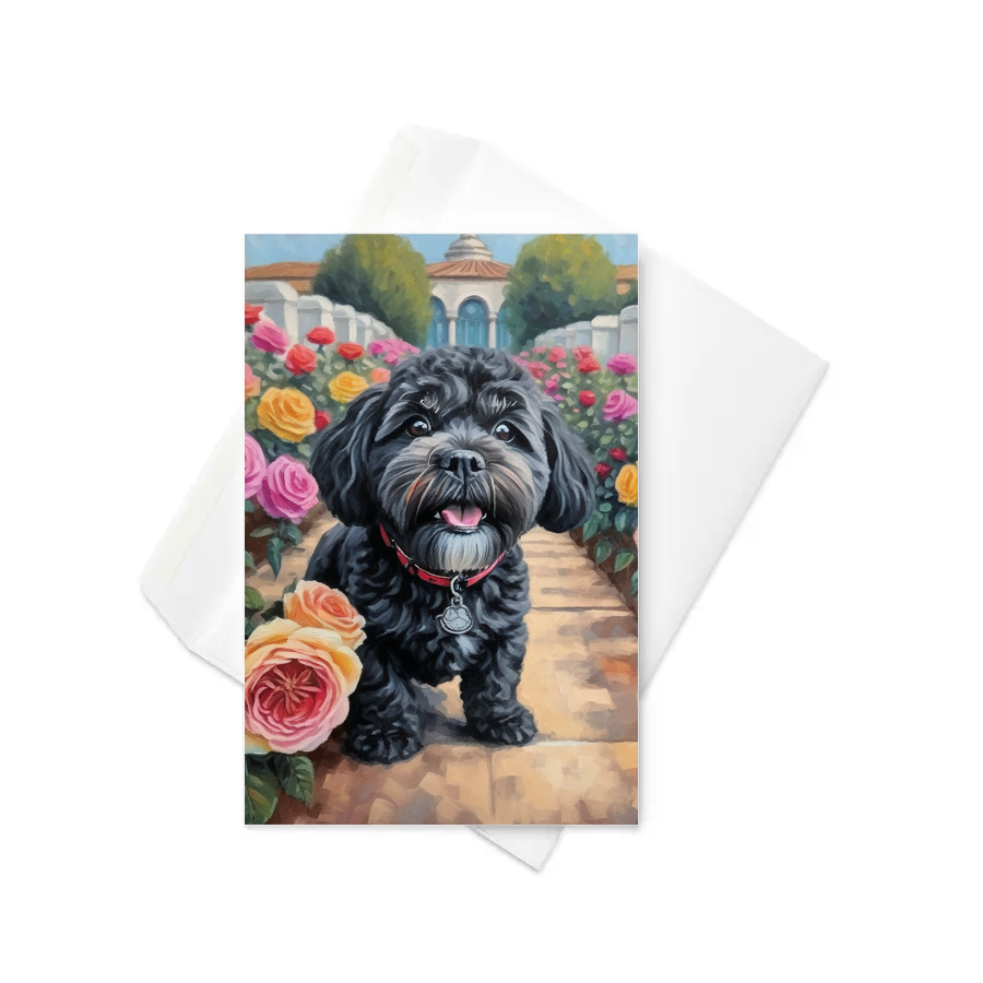 PugMug Custom Lily Greeting Card