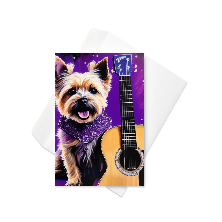 PugMug Custom Cairn Terrier Greeting Card