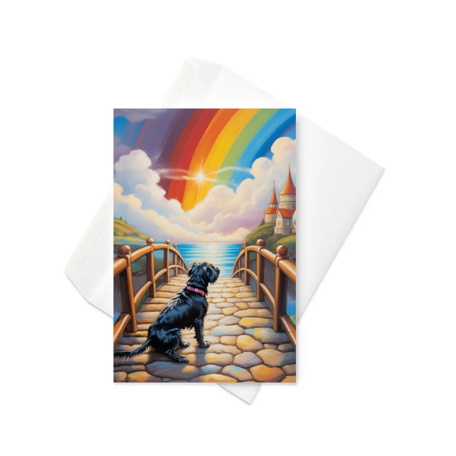 PugMug Custom Lily Greeting Card