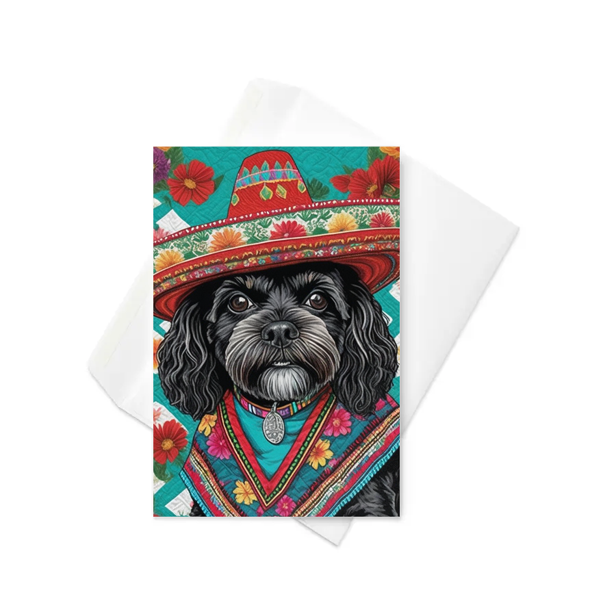 PugMug Custom Lily Greeting Card
