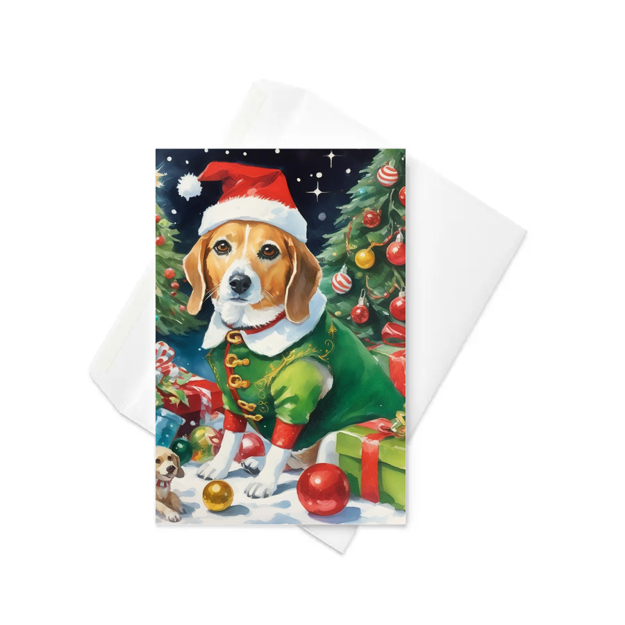 PugMug Custom Munchkin Greeting Card