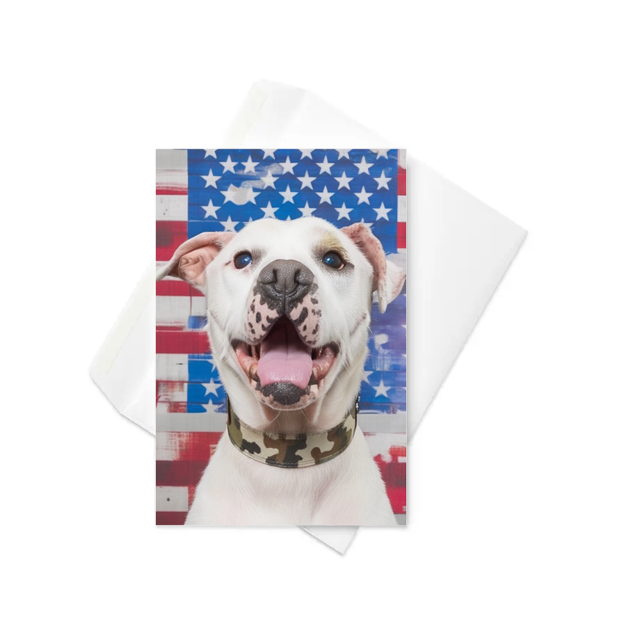 PugMug Custom Melody Greeting Card