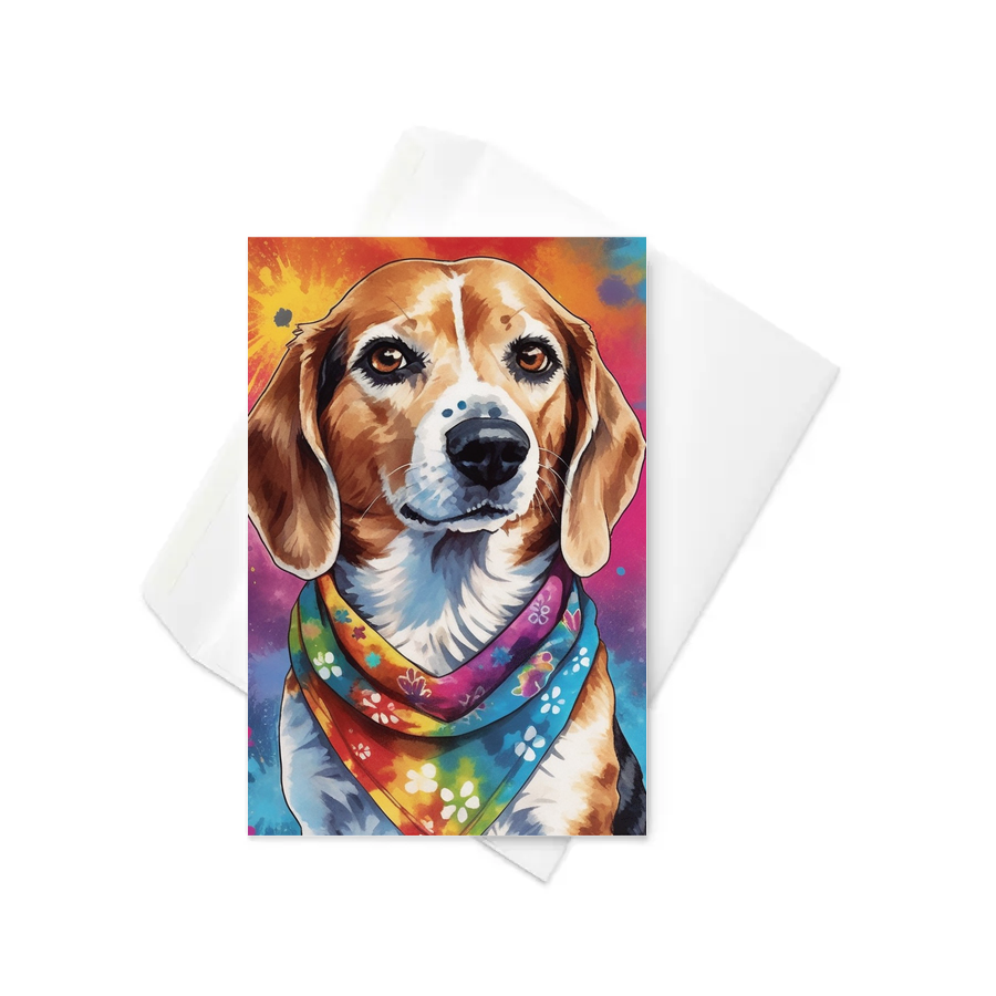 PugMug Custom Munchkin Greeting Card