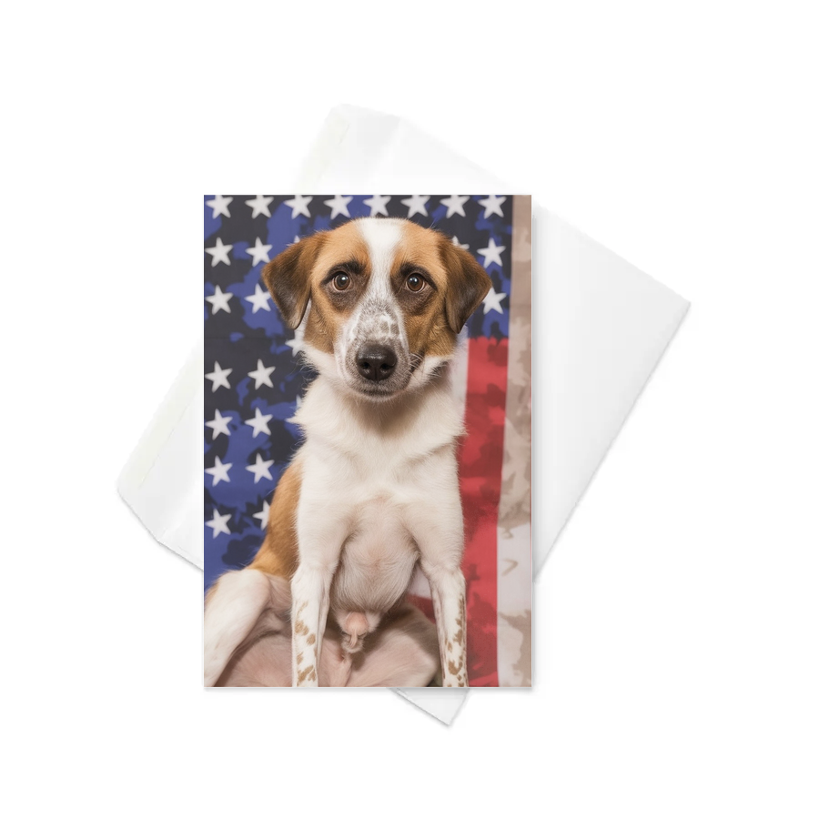 PugMug Custom Hazim Greeting Card