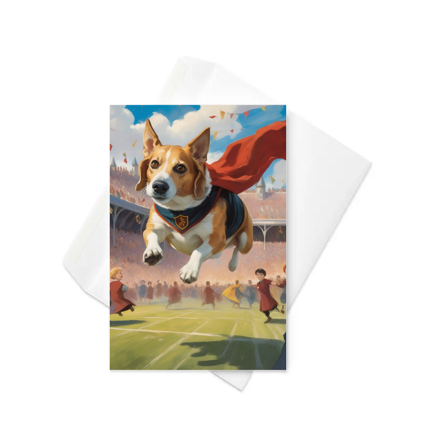 PugMug Custom Munchkin Greeting Card