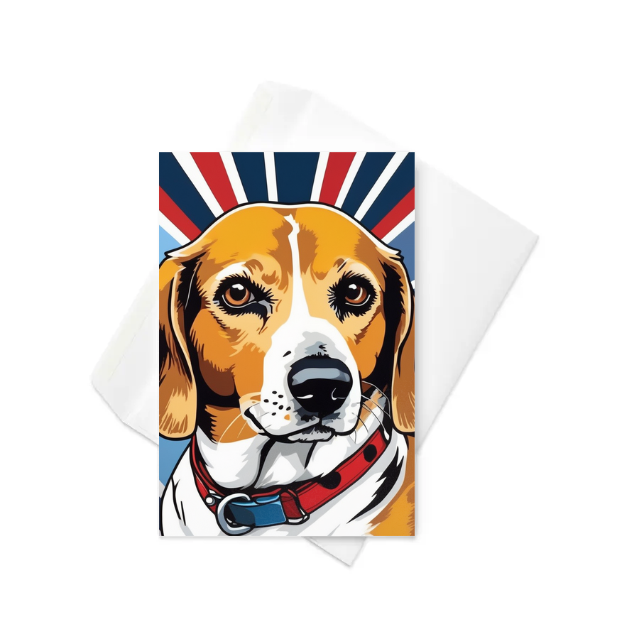 PugMug Custom Munchkin Greeting Card