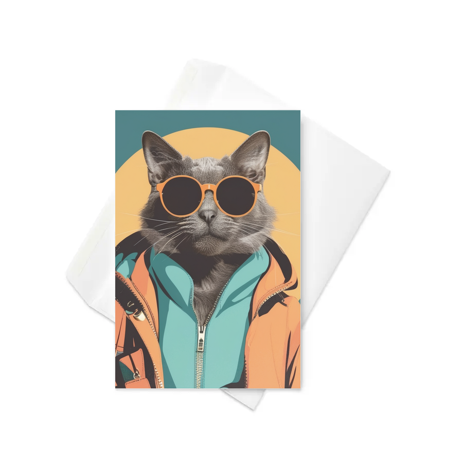 PugMug Custom Thumper Greeting Card