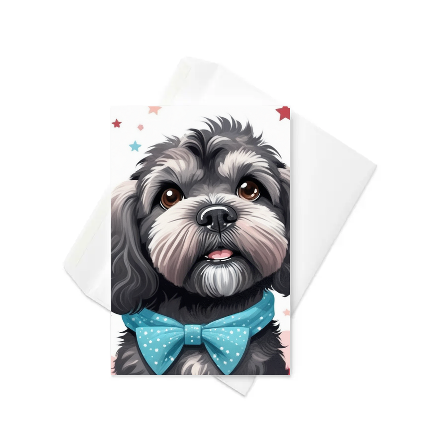 PugMug Custom Lily Greeting Card