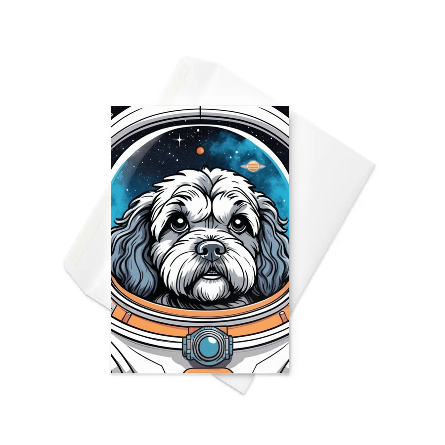 PugMug Custom Lily Greeting Card