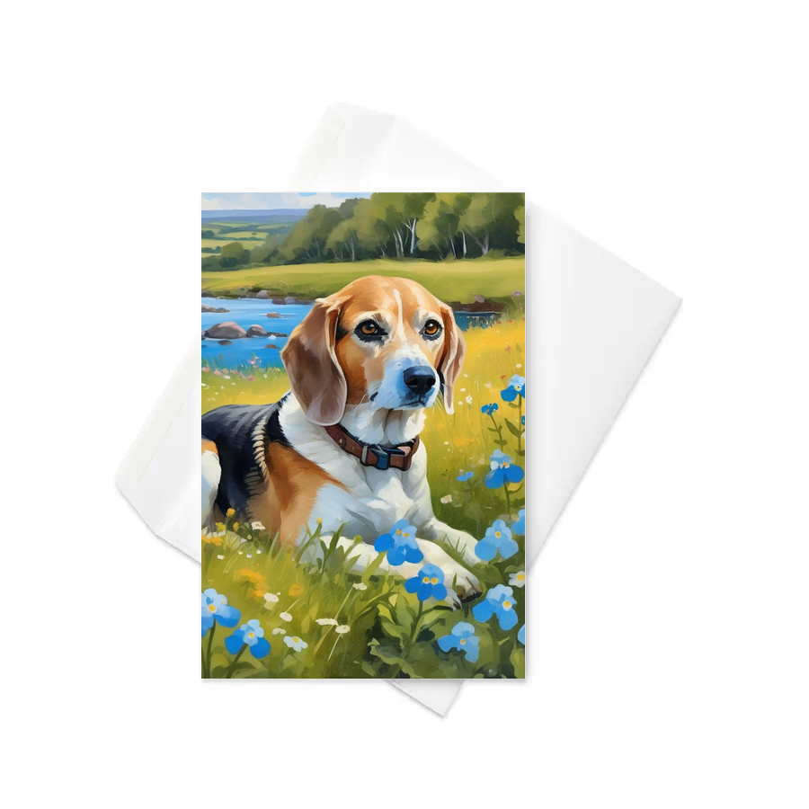 PugMug Custom Munchkin Greeting Card