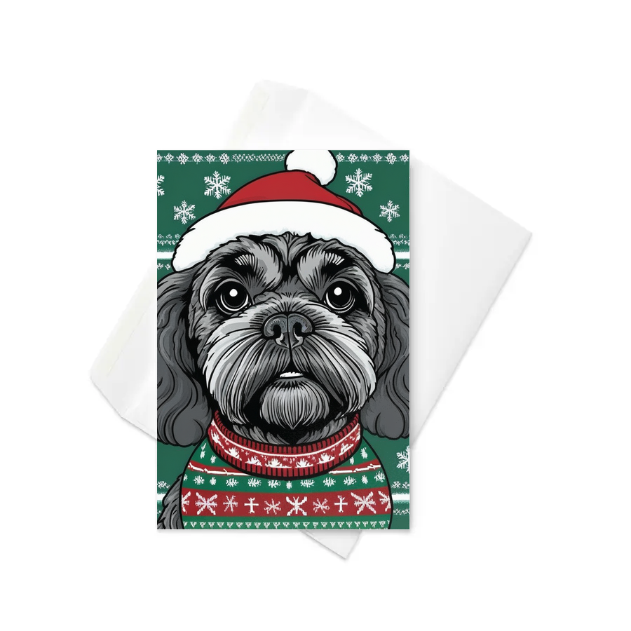 PugMug Custom Lily Greeting Card