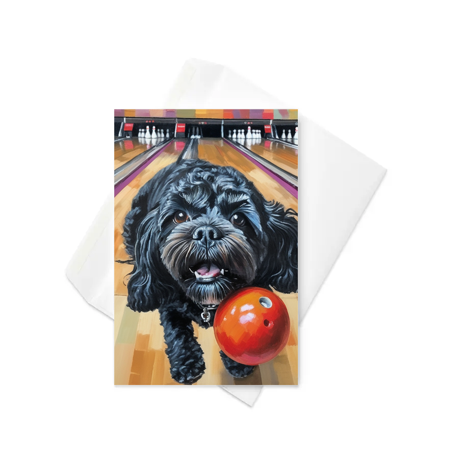 PugMug Custom Lily Greeting Card