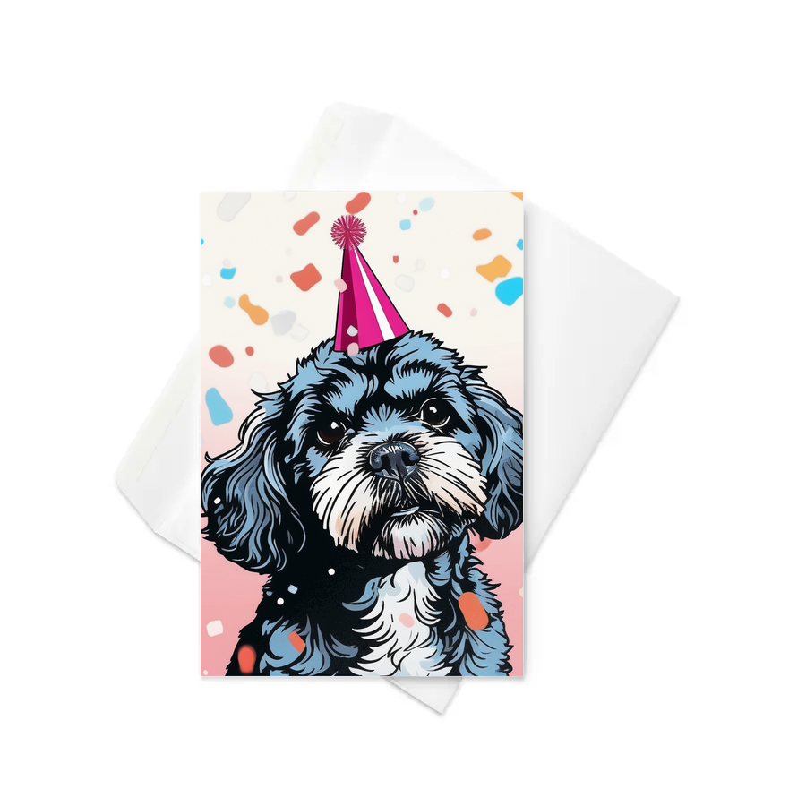 PugMug Custom Lily Greeting Card