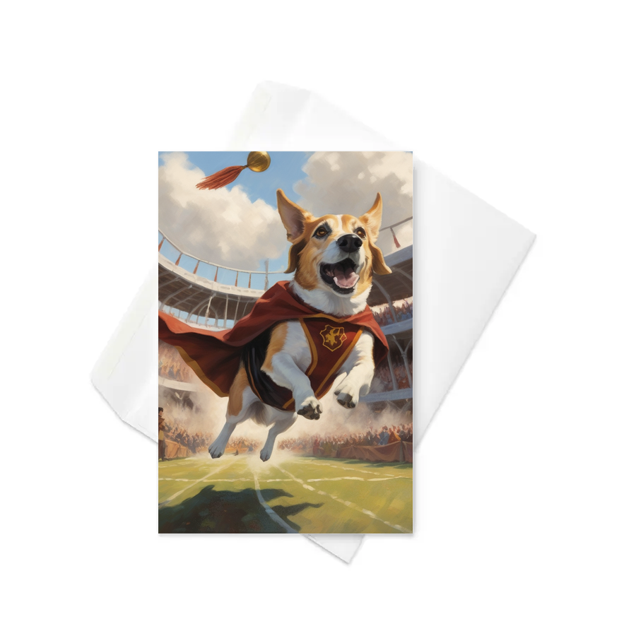 PugMug Custom Munchkin Greeting Card