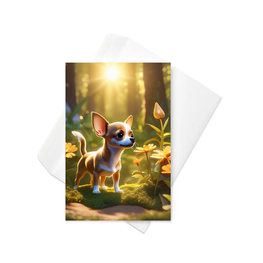 PugMug Custom Chihuahua Greeting Card