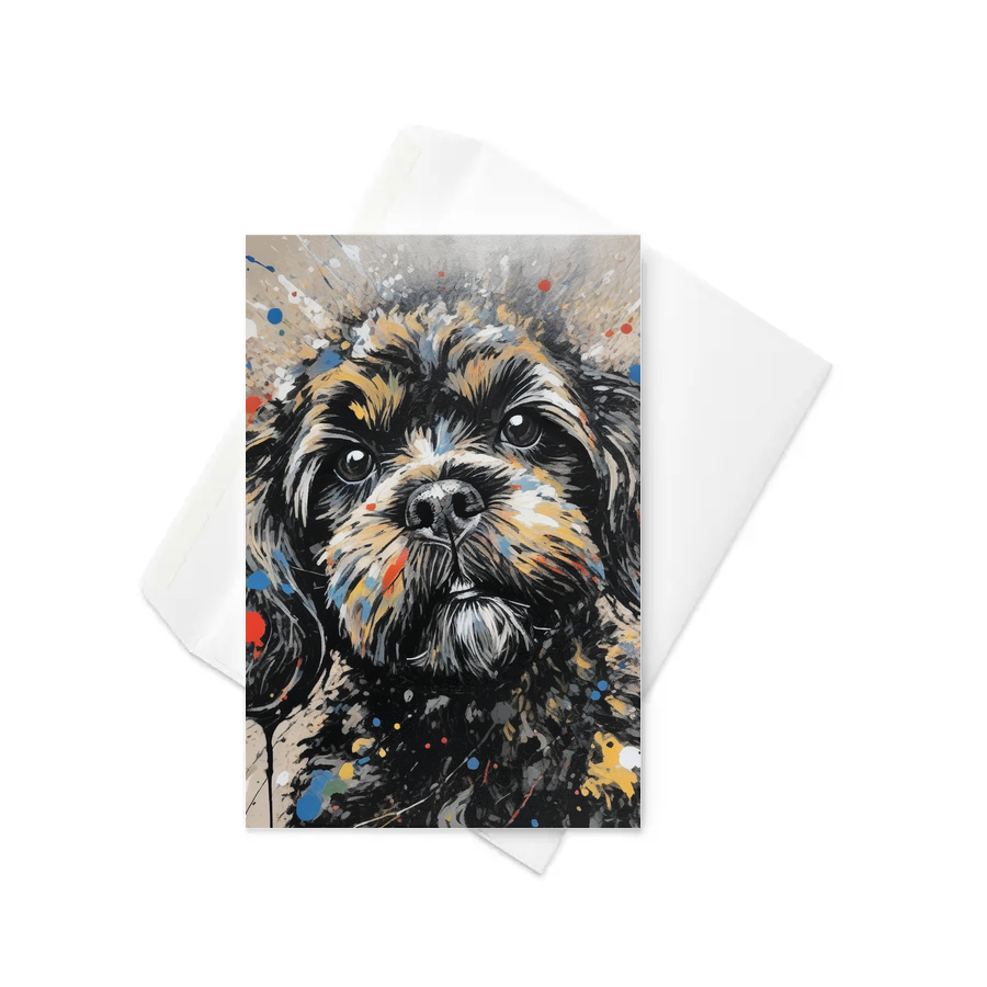 PugMug Custom Lily Greeting Card