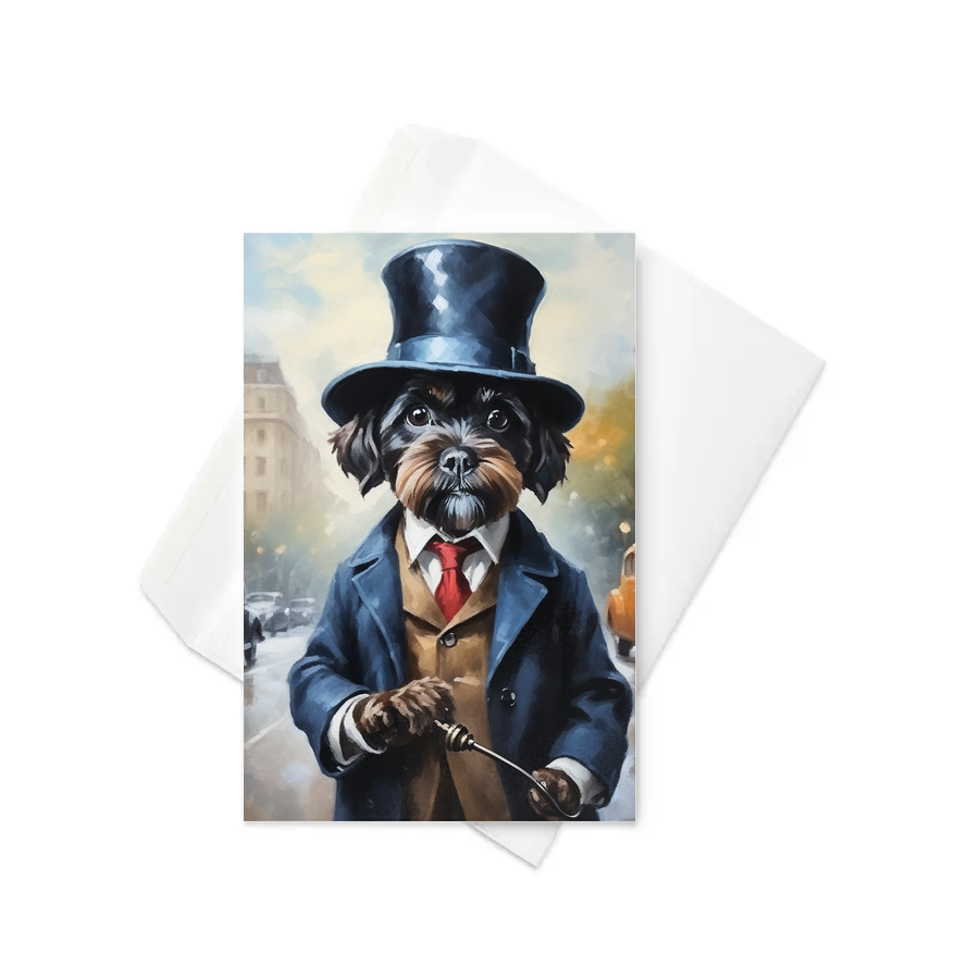 PugMug Custom Lily Greeting Card