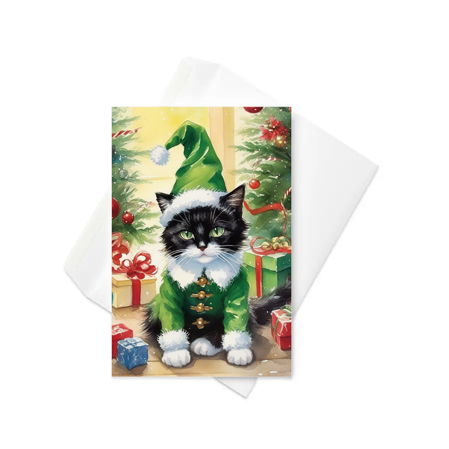 PugMug Custom Peerie Greeting Card