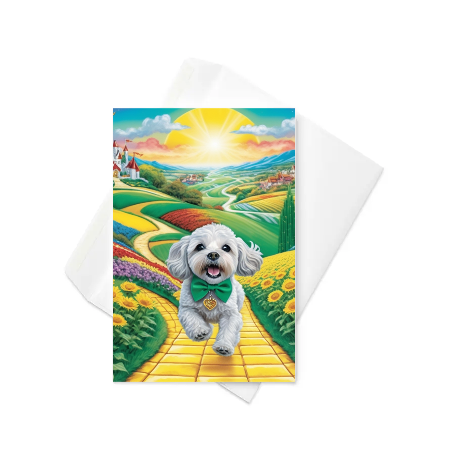 PugMug Custom Lily Greeting Card