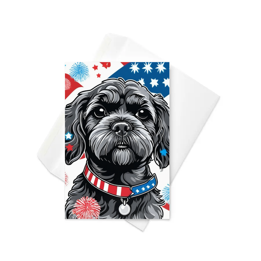 PugMug Custom Lily Greeting Card