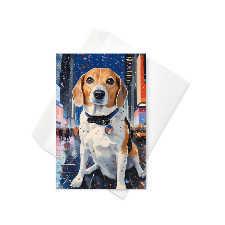 PugMug Custom Munchkin Greeting Card