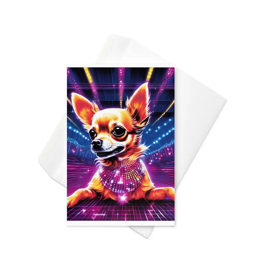 PugMug Custom Chihuahua Greeting Card