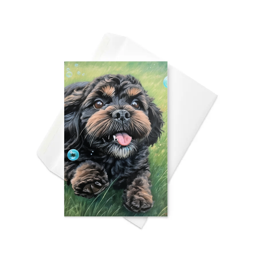 PugMug Custom Lily Greeting Card