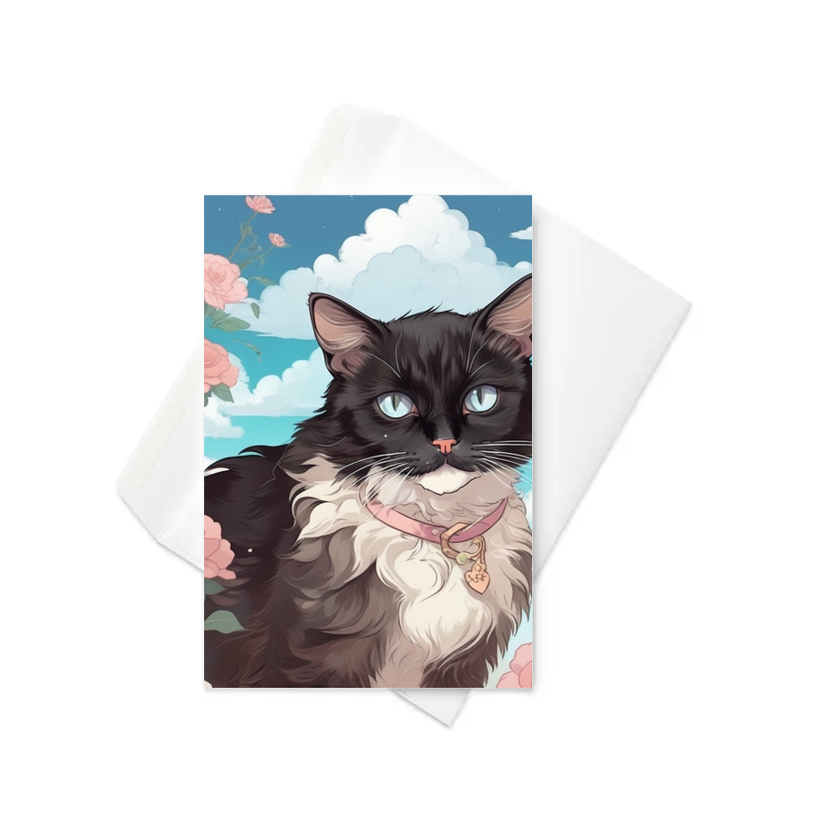 PugMug Custom Peerie Greeting Card