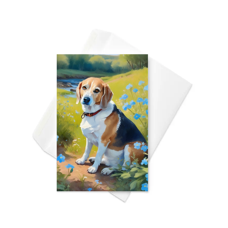 PugMug Custom Munchkin Greeting Card